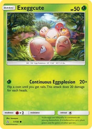 Carta Exeggcute