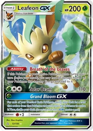 Carta Leafeon-GX