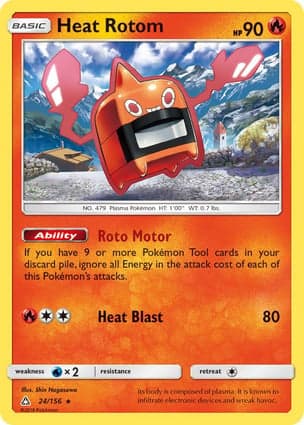 Carta Rotom Calor