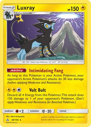 Carta Luxray