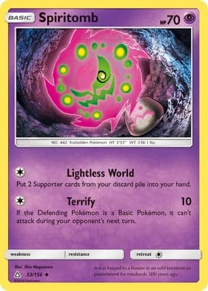 Carta Spiritomb