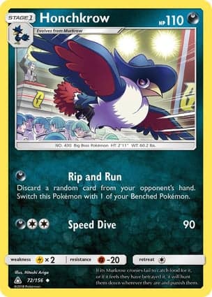Carta Honchkrow