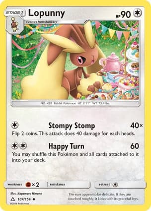 Carta Lopunny