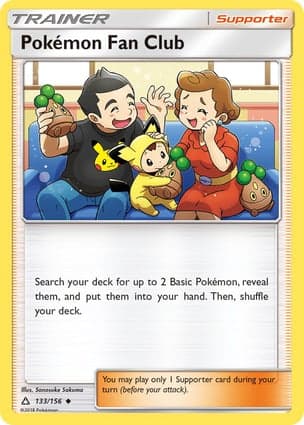 Carta Fã Clube Pokémon
