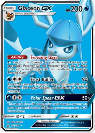 Carta Glaceon-GX