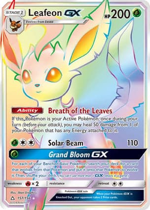 Carta Leafeon-GX
