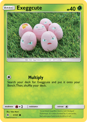Carta Exeggcute