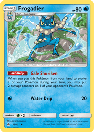 Carta Frogadier
