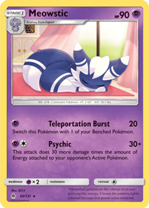 Carta Meowstic