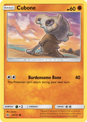Carta Cubone