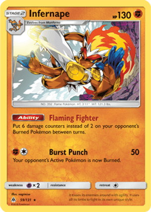 Carta Infernape