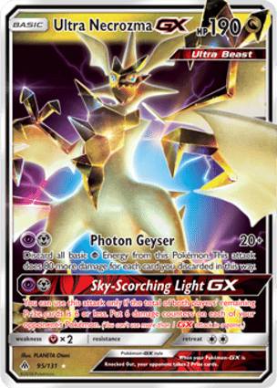 Carta Ultra Necrozma-GX