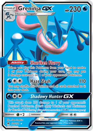 Carta Greninja-GX