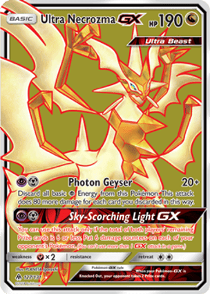 Carta Ultra Necrozma-GX