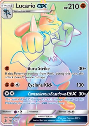 Carta Lucario-GX