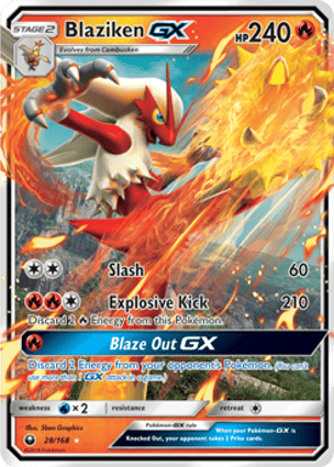 Carta Blaziken-GX