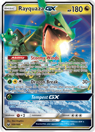 Carta Rayquaza-GX