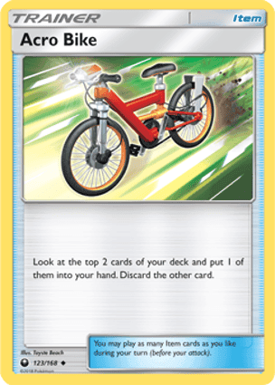 Carta Bicicleta Acro