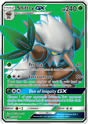 Carta Shiftry-GX