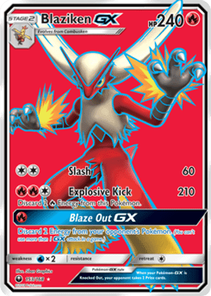 Carta Blaziken-GX
