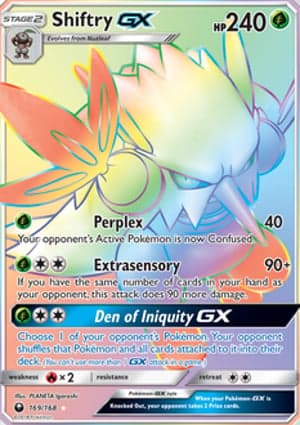 Carta Shiftry-GX