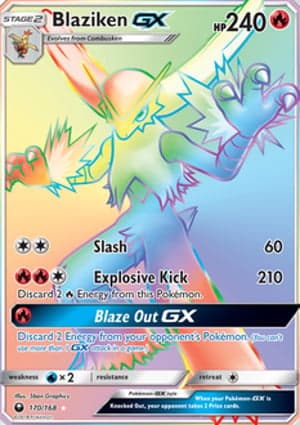 Carta Blaziken-GX