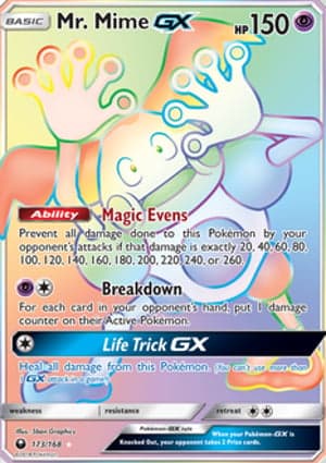 Carta Mr. Mime-GX