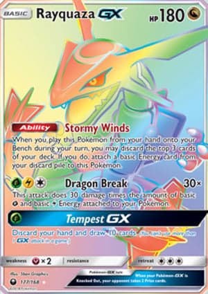 Carta Rayquaza-GX
