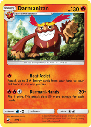 Carta Darmanitan