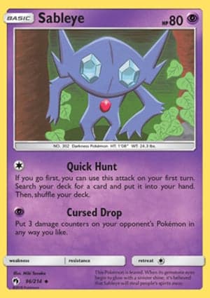 Carta Sableye