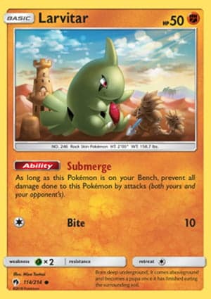 Carta Larvitar