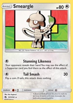 Carta Smeargle