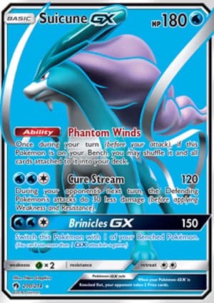 Carta Suicune-GX