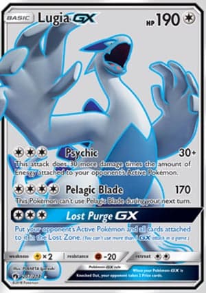Carta Lugia-GX