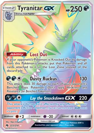 Carta Tyranitar-GX