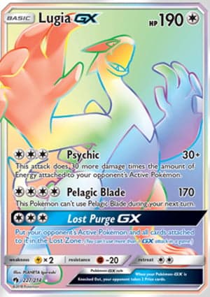 Carta Lugia-GX