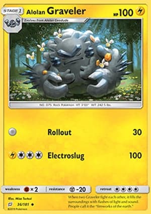 Carta Graveler de Alola