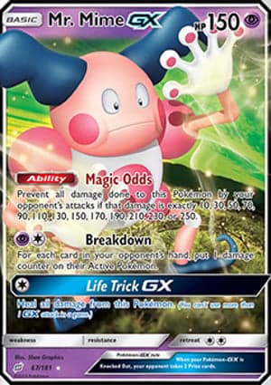 Carta Mr. Mime-GX