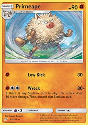 Carta Primeape