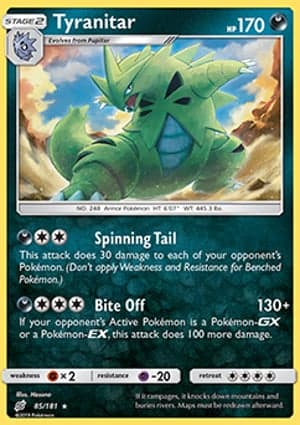 Carta Tyranitar