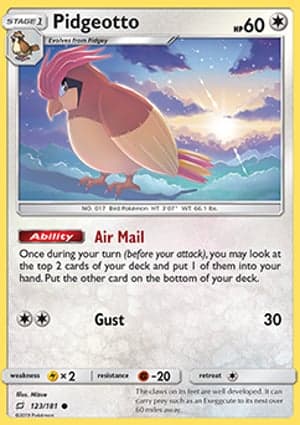 Carta Pidgeotto