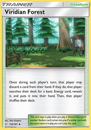 Carta Floresta de Viridian