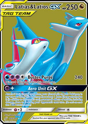 Carta Latias e Latios-GXLatias & Latios-GX