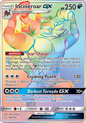 Carta Incineroar-GX