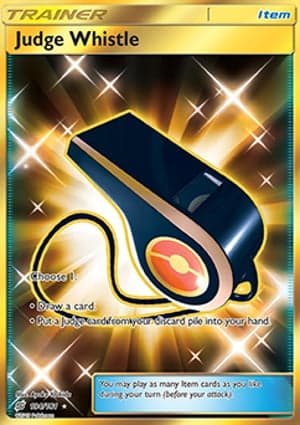 Carta Apito do Juiz Judge Whistle