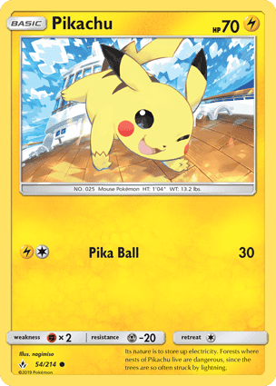 Carta Pikachu