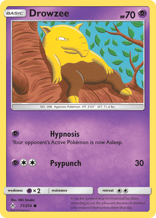 Carta Drowzee
