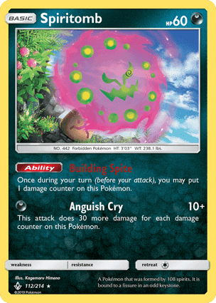 Carta Spiritomb
