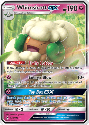 Carta Whimsicott-GX