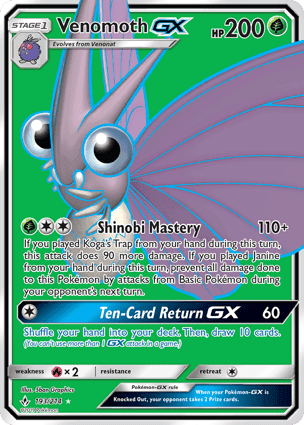 Carta Venomoth-GX